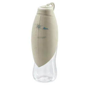 Neu HUNTER Outdoor Trinkflasche mit Silikonnapf List 550 Milliliter beige Hundenapf